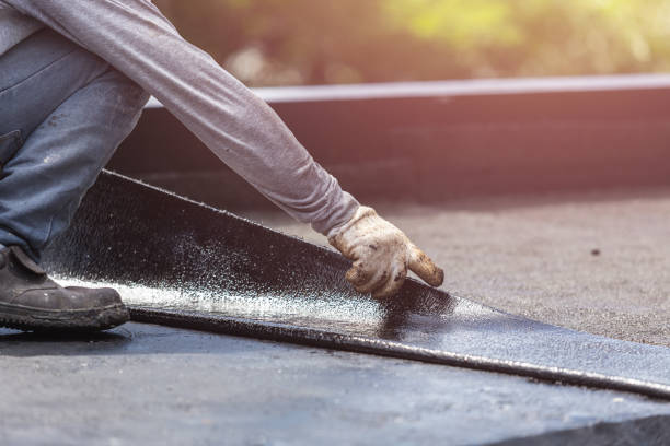 Rapid Interior Drainage System response in Moorestown, NJ by SJ Waterproofing Pros technicians